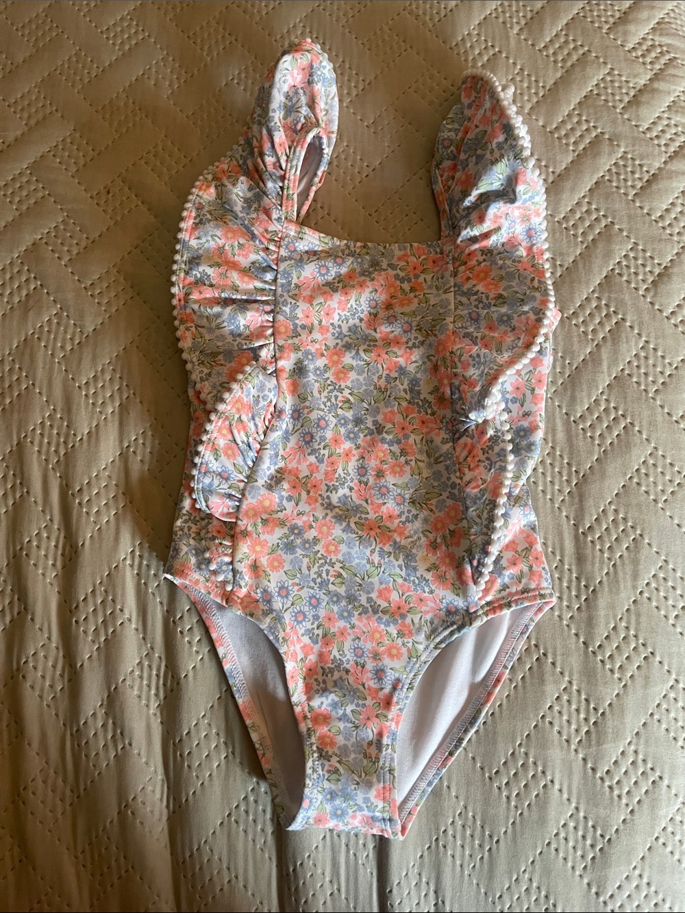 Janie and Jack Ruffle Swimsuit one piece.